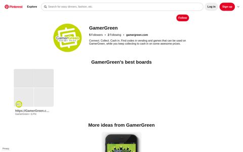 GamerGreen (GamerGreenStore) on Pinterest
