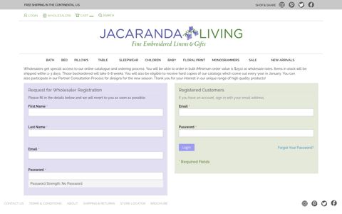 wholesalers - Jacaranda Living