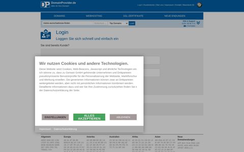 Login! - GERWAN GmbH