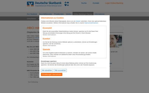 HBCI mit elektronischer Signatur | Deutsche Skatbank