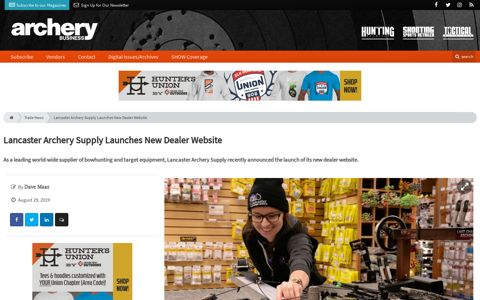 Lancaster Archery Supply Launches New Dealer… | Archery ...