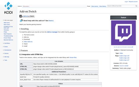 Add-on:Twitch - Official Kodi Wiki