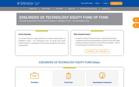 EDELWEISS US TECHNOLOGY EQUITY FUND OF FUND ...