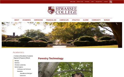 Forestry Technology Degree - Hiwassee College ...