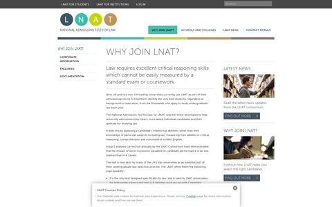 Why join LNAT? | LNAT