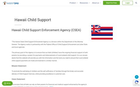 Hawaii Child Support - SupportPay