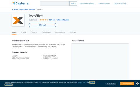 lexoffice Reviews and Pricing - 2020 - Capterra