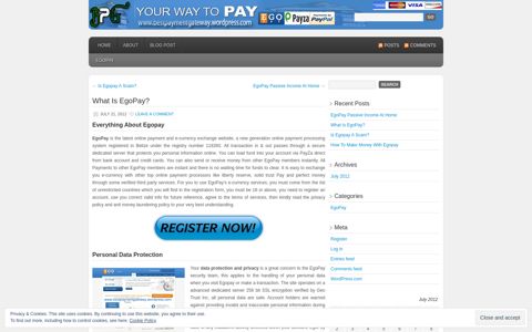 What Is EgoPay? | Best Online Payment Gateway