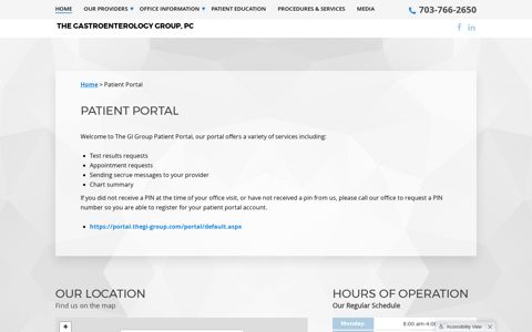 Patient Portal - The Gastroenterology Group, PC