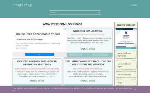 www its52 com login page - General Information about Login