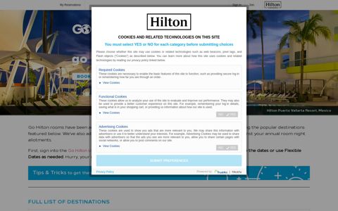 Go Hilton, go more places - Hilton Honors