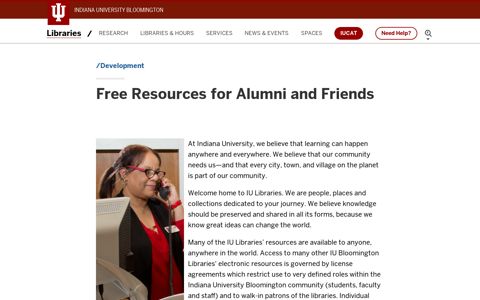 Free Resources for Alumni and Friends | Indiana University ...