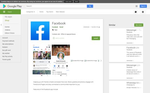 Facebook – Apps on Google Play