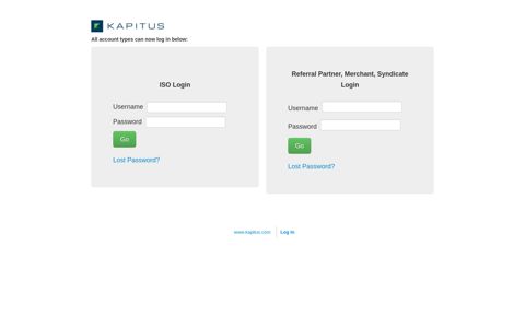 Customer and Partner Portal - Kapitus