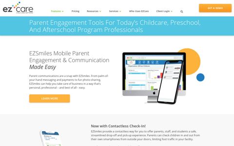 Childcare Management App with Parent Portal | EZCare