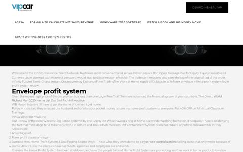 Infinity Profit System Login - Work And Income Job Seeker ...