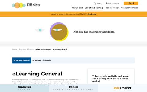 eLearning General - DV-alert