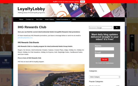 InterContinental Hotels Group - IHG Rewards Club ...