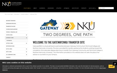 Gateway 2 NKU: Northern Kentucky University, Greater ...