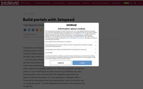 Build portals with Jetspeed | InfoWorld
