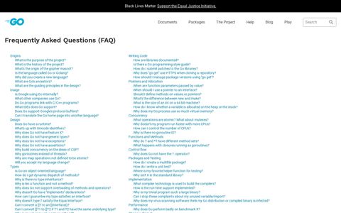 Frequently Asked Questions (FAQ) - The Go Programming ...