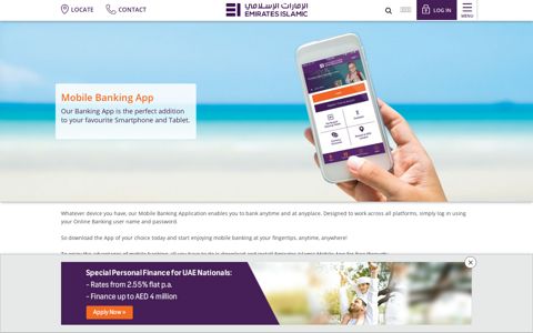 Mobile Banking App Services in Dubai & UAE | Emirates Islamic