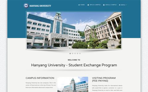 Hanyang University – Student Exchange Program – Hanyang ...
