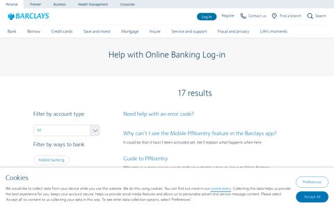 Log-in | Barclays