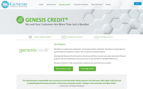Genesis Credit | Merchant Solutions