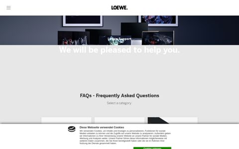 Loewe Support - We will be pleased to help you