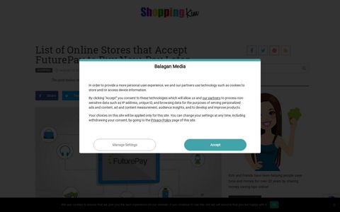 List of Online Stores that Accept FuturePay to Buy Now, Pay ...