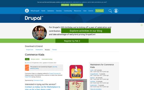 Commerce Kiala | Drupal.org