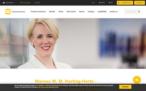 Maresa W. M. Harting-Hertz - Member of the Board for Finance ...
