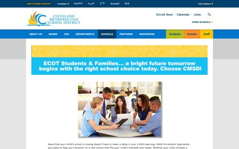 School Choice / ECOT Families