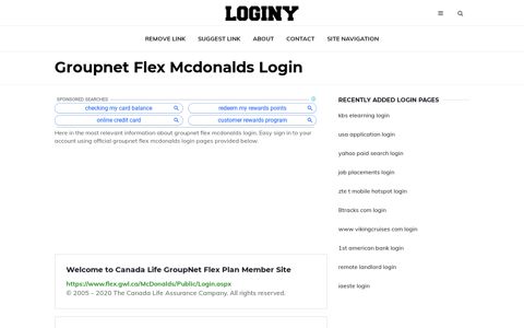 Groupnet Flex Mcdonalds Login ✔️ One Click Login - loginy.co.uk