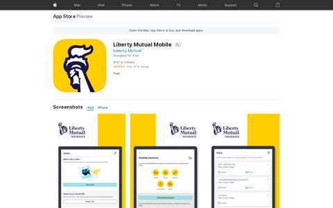 ‎Liberty Mutual Mobile on the App Store