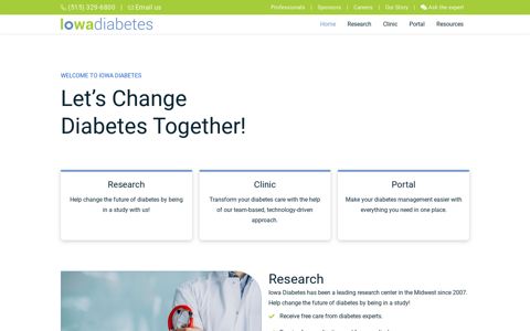 Iowa Diabetes - Let's change diabetes together!