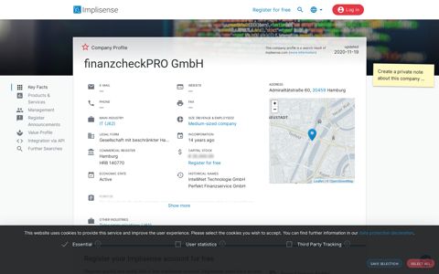 finanzcheckPRO GmbH | Implisense