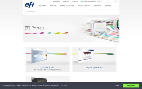 EFI - EFI Portals - Electronics for Imaging