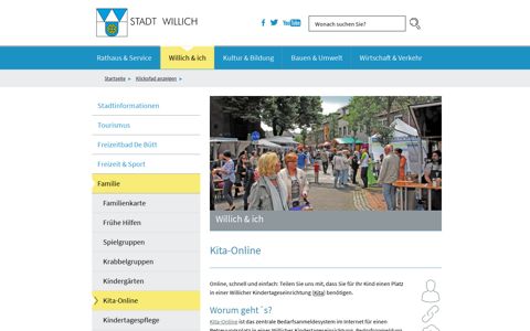 Kita-Online : Stadt Willich