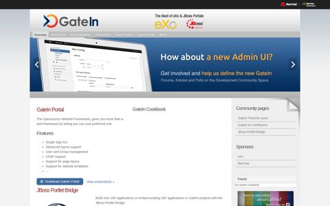 GateIn - JBoss Community