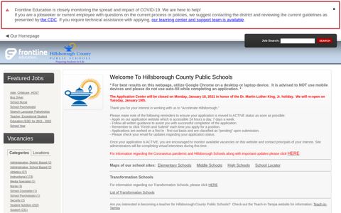 Hillsborough County Public Schools - Frontline Recruitment