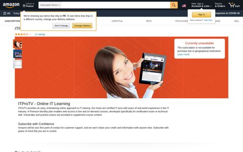 ITProTV - Online IT Learning: Memberships and ... - Amazon.com