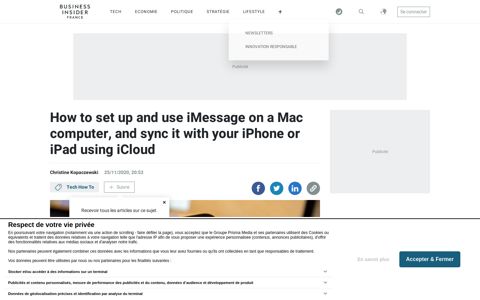 How to set up iMessage on Mac using your iCloud account ...