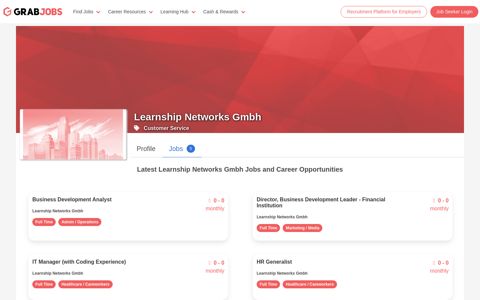Learnship Networks Gmbh Jobs and Vacancies in Philippines