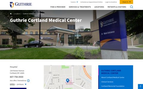 Guthrie Cortland Medical Center | Guthrie
