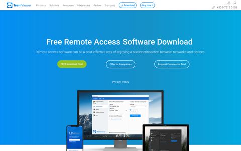 Free Remote Access Software Download - TeamViewer