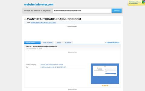avanthealthcare.learnupon.com at WI. Sign in | Avant ...