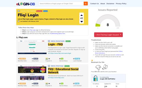 Fliqi Login - A database full of login pages from all over the ...