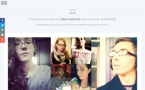 Geek Dating, Nerd Dating, Geek Singles - LFGdating